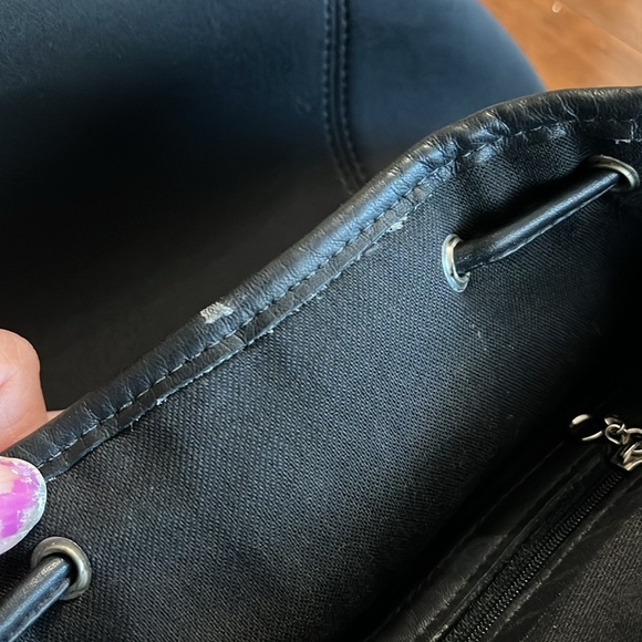 Coach black back pack - Picture 10 of 11